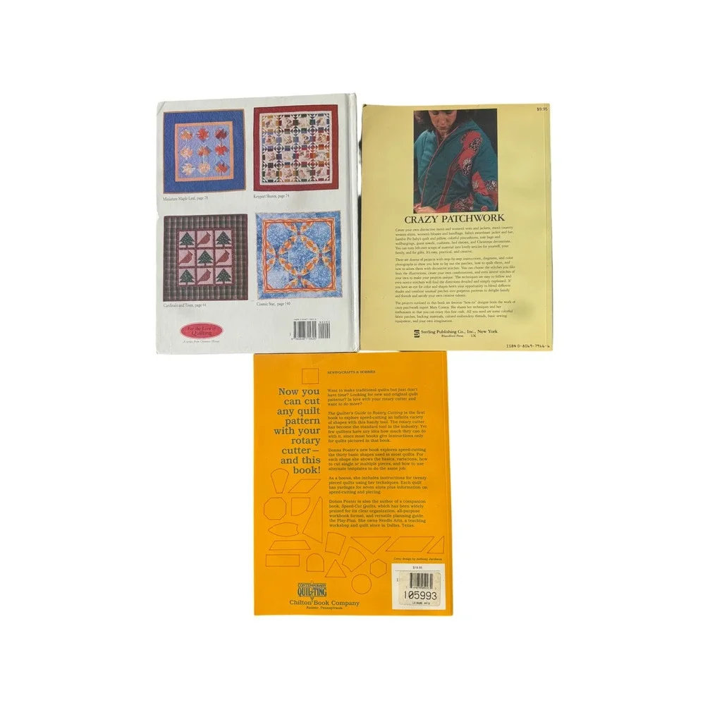 Oxmoor House Quilting Book Bundle Unisex
